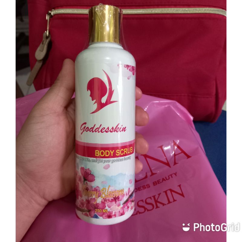 goddesskin body scrub - cherry blossom
