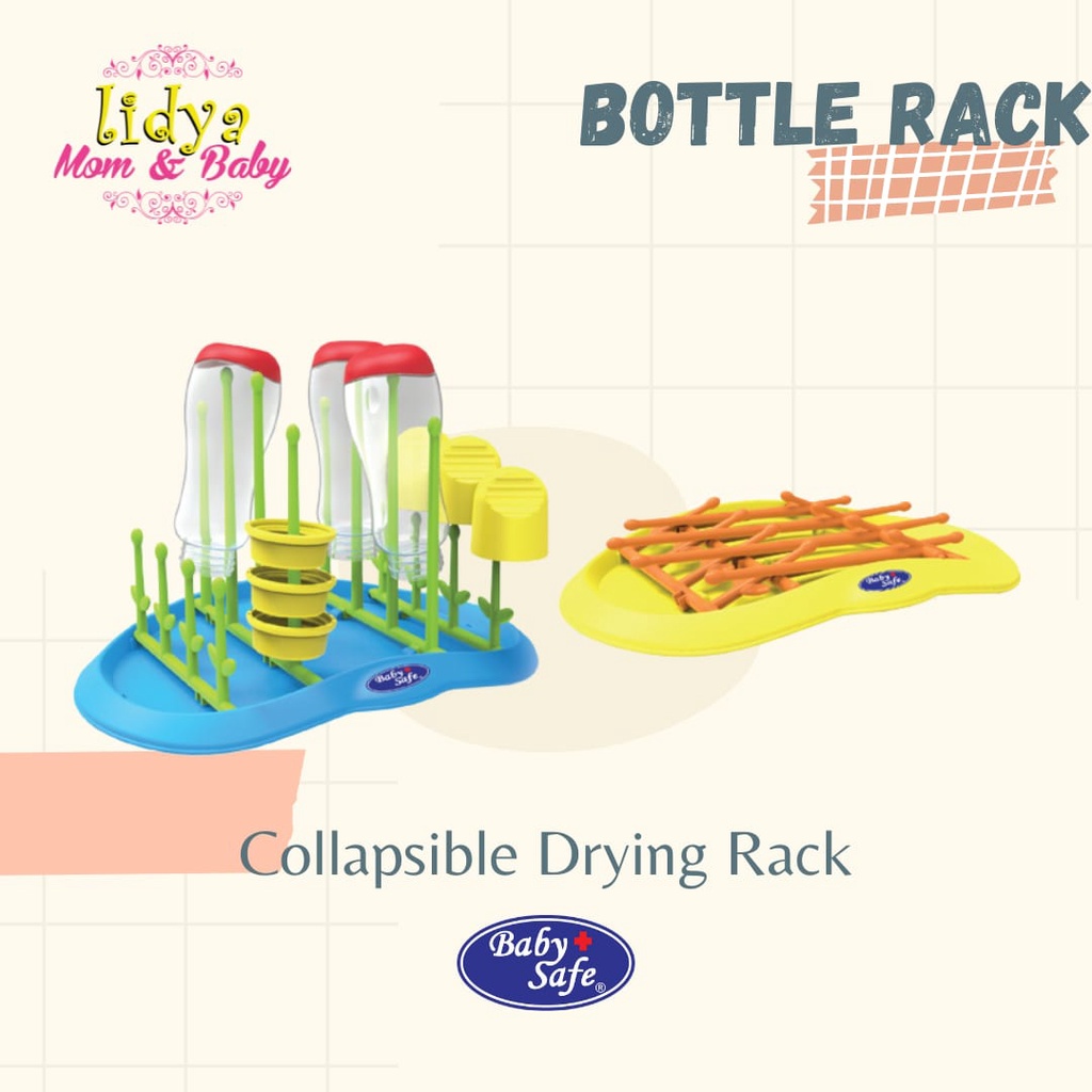 Baby Safe Drying Rack DR002 DR05 DR03 Rak Pengering Tiang Penyangga Dot Botol Susu Termurah By Lidyamomnbaby