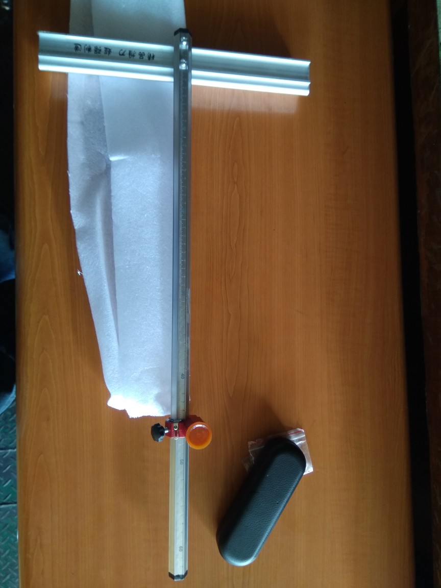 Alat Pemotong Kaca Tipe T Bahan Aluminium Alloy Panjang 60cm