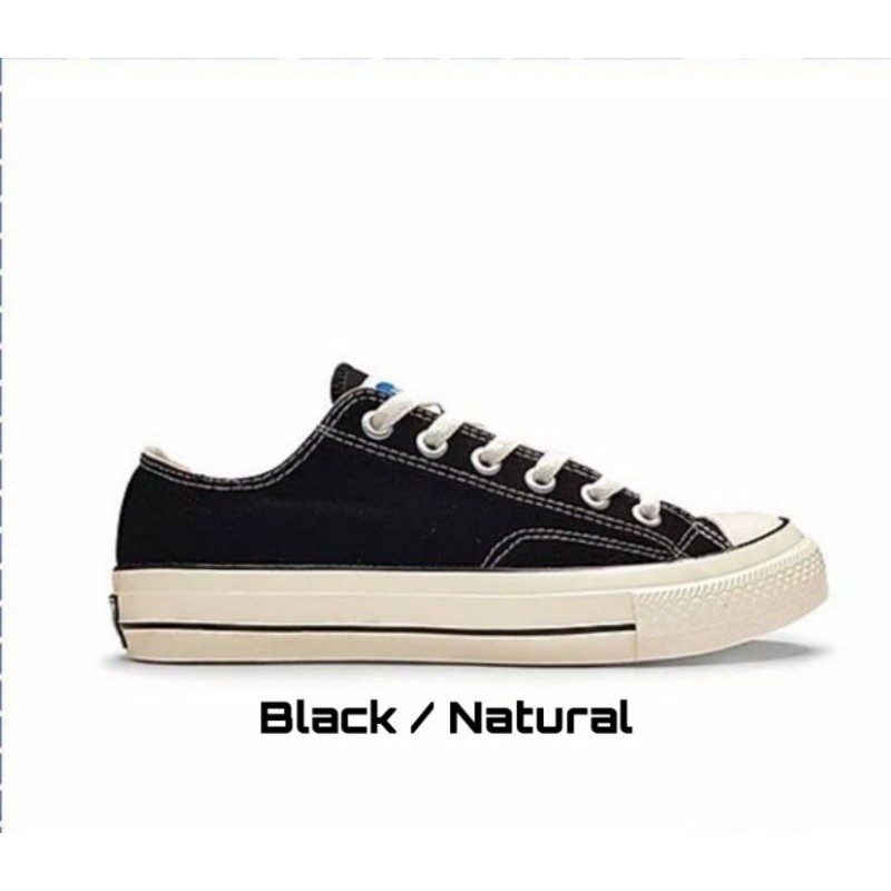 VENTELA 70S LOW BLACK NATURAL