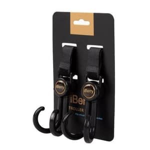IBERRY - DOUBLE SIDED STROLLER HOOK
