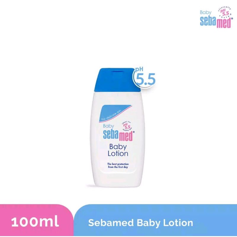 Sebamed baby lotion 100 ml / lotion bayi 100ml