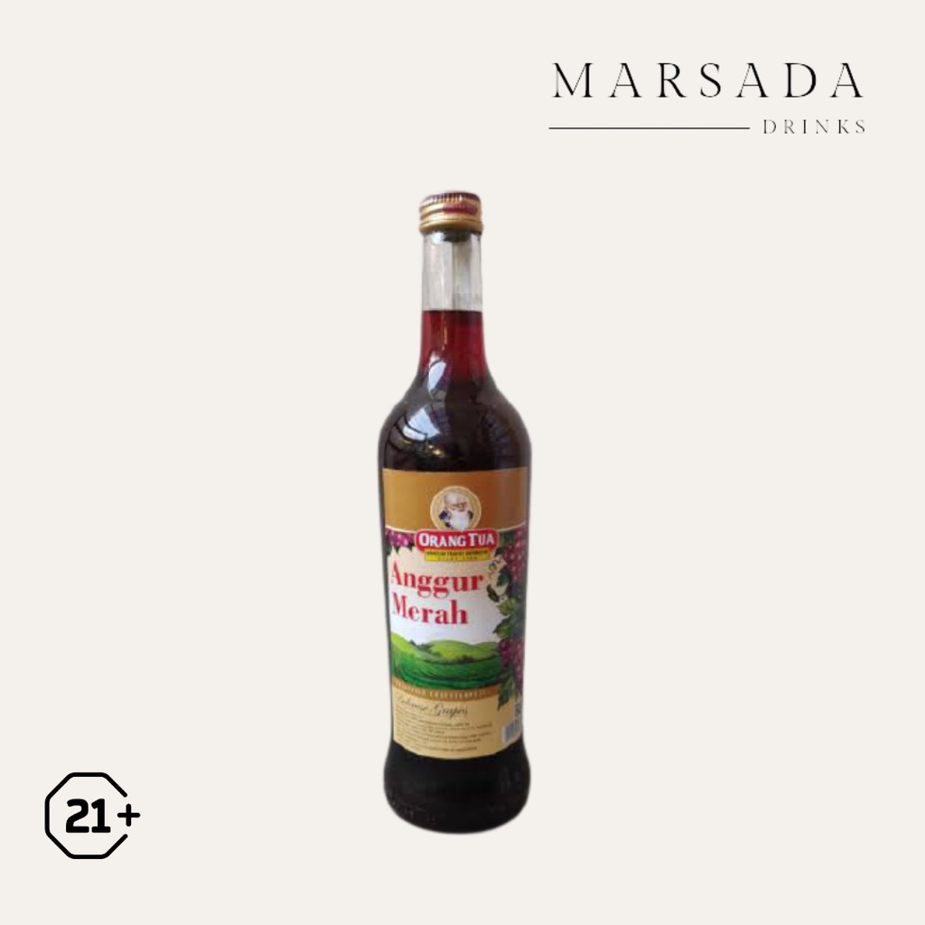 Jual Minuman Anggur Merah Gold Cap Orang Tua 620ml Indonesia|Shopee ...