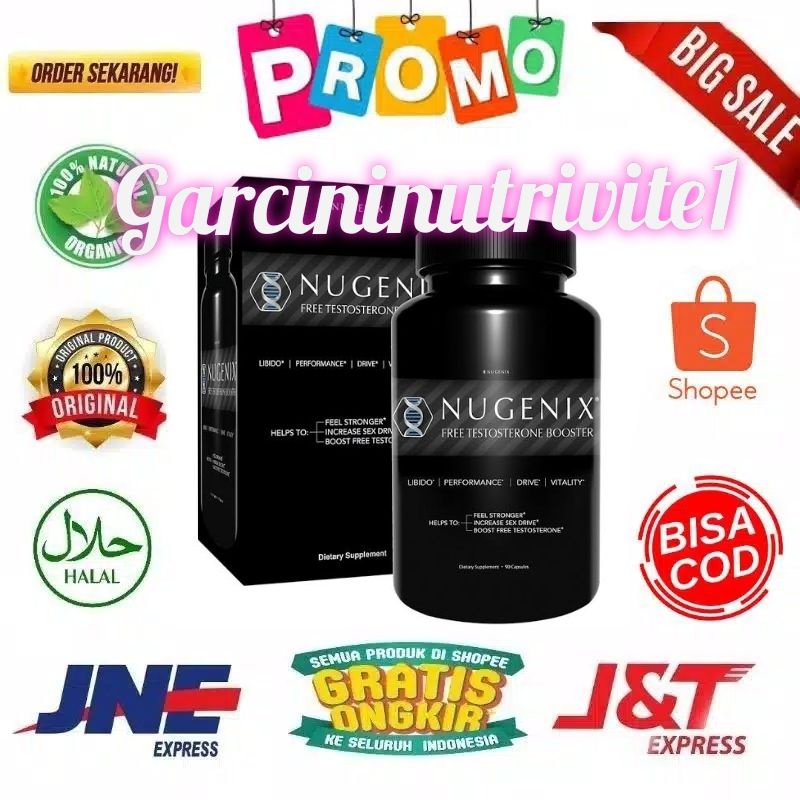NUGENIX ASLI USA ORIGINAL OBAT STAMINA PRIA STRONG TERBARU TERLARIS TERMURAH