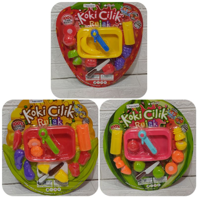 BUAH POTONG KOKI CILIK RUJAK