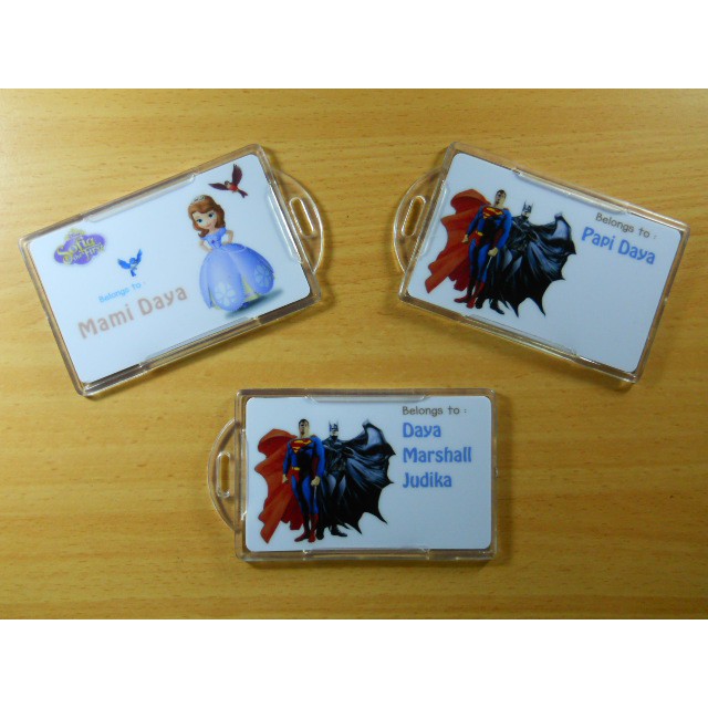 

PVC ID CARD souvenir ulang tahun anak costum