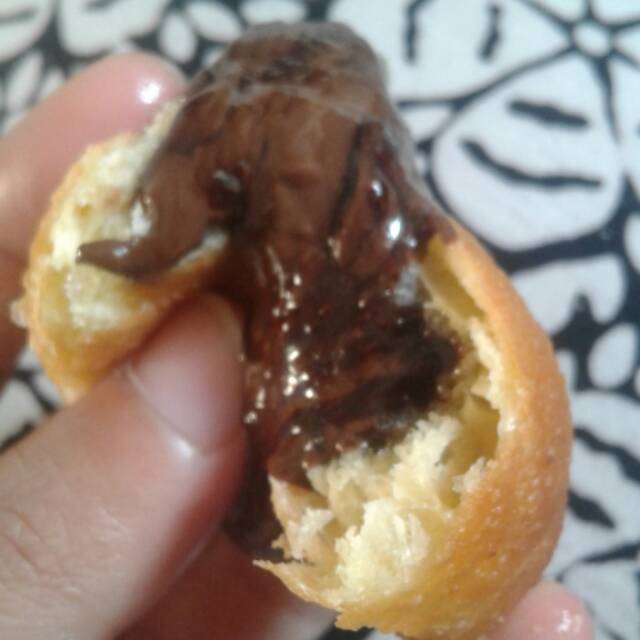 

Roti goreng coklat lumer