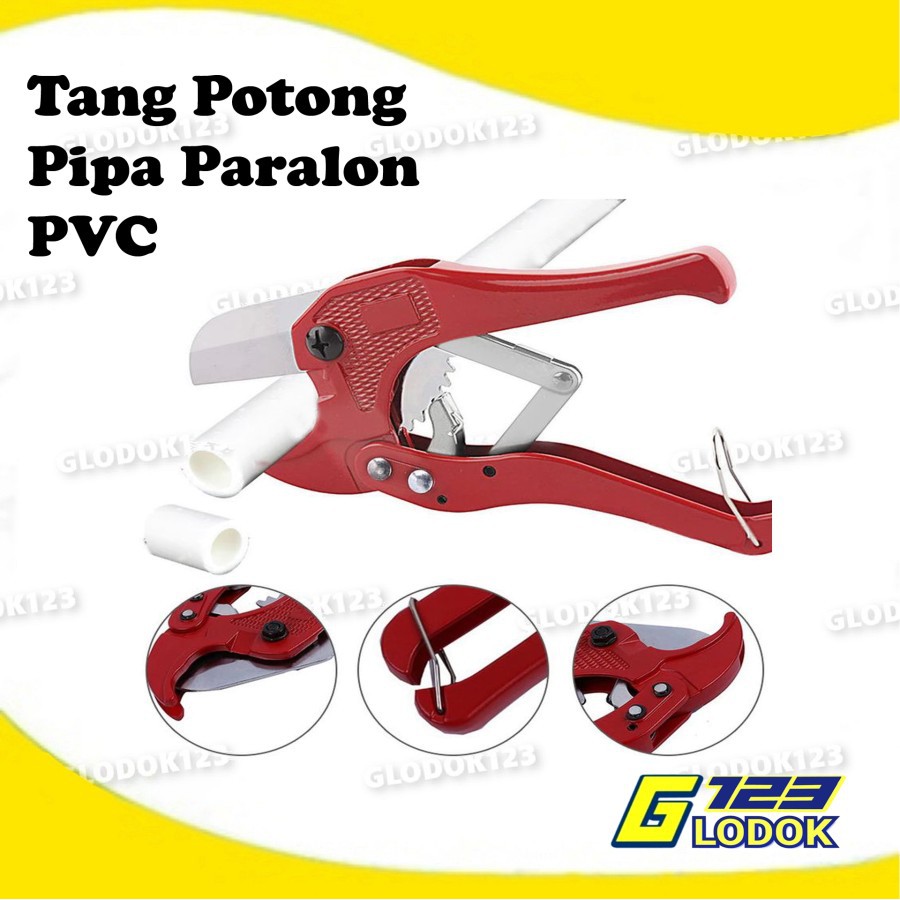 Gunting Pipa Alat Tang Potong Pipe Cutter PVC PPR HDPE PEX Paralon