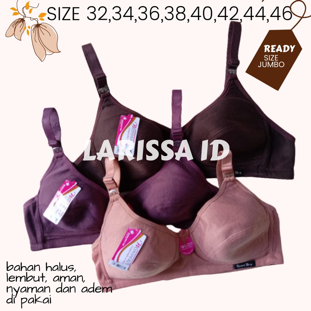 BRA SPORT BRA WANITA LORINA POLOS - LARISSA ID