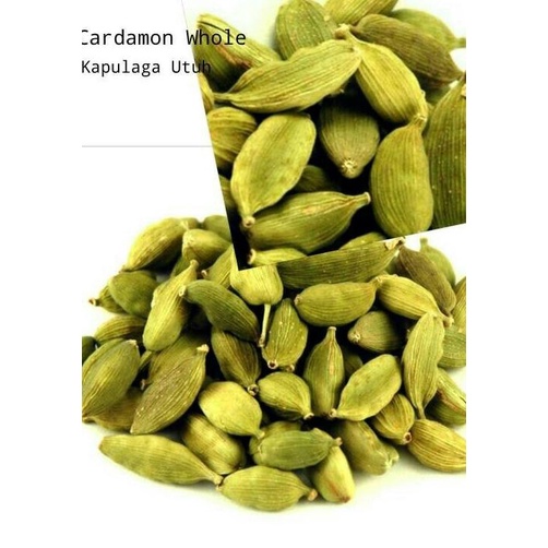 

Green Cardamon Whole 10Gram / Kapulaga India - From India