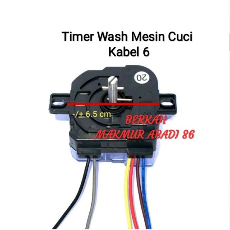 Timer Mesin Cuci Timer Wash / Pencuci Sanken,Sanyo Kabel 6 Umum