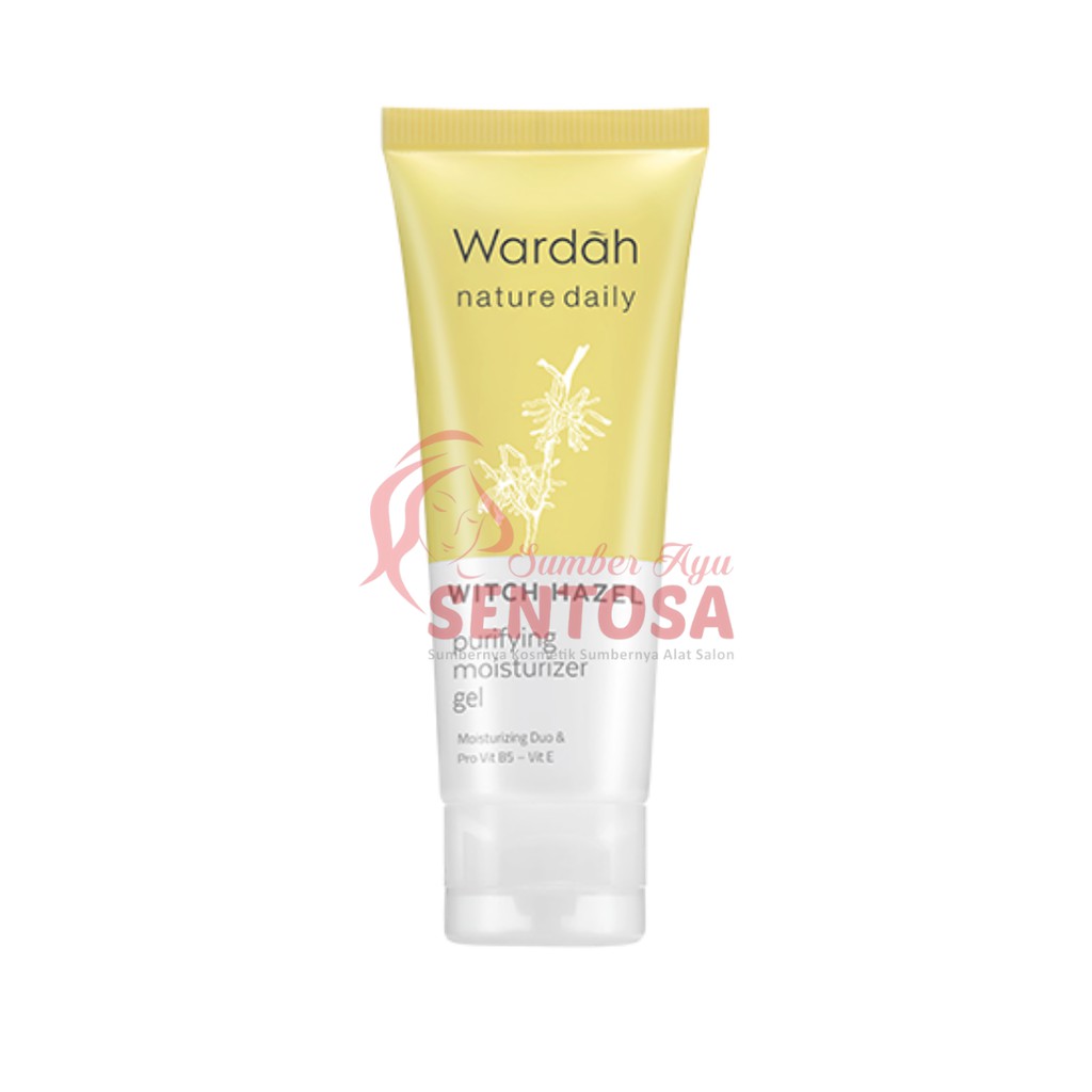 WARDAH NATURE DAILY SEAWEED WITCH HAZEL PURIFYING MOISTURIZER GEL 40ML