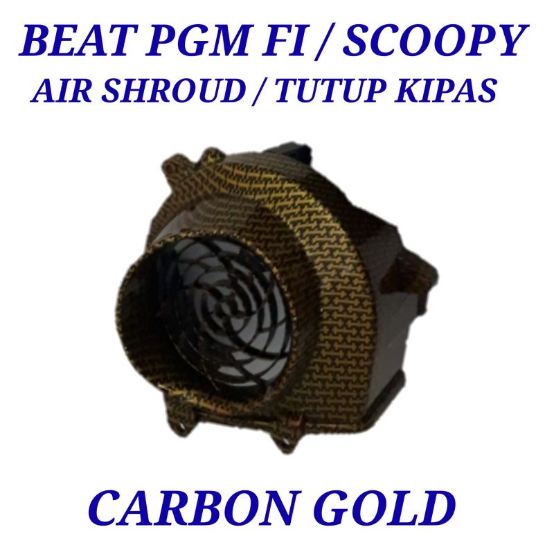 Air Shroud / Tutup Kipas Beat Pgm Fi Scoopy