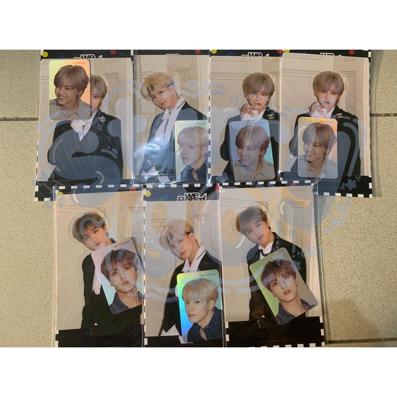 STANDEE HOLO PHOTOCARD WE BOOM NCT DREAM SEALED JENO JAEMIN HAECHAN KPOP MURAH POCA PC