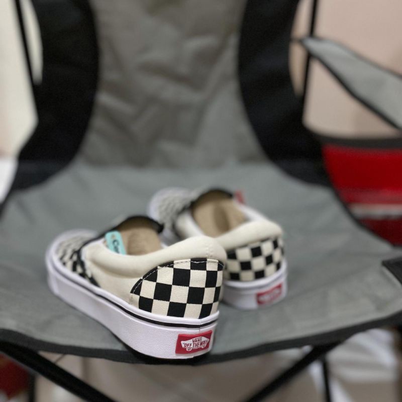 VANS SLIP ON COMFYCUSH -checkerboard (ORIGINAL)