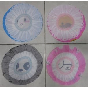 Shower Cap Karakter Lucu/Topi Mandi/Topi Keramas