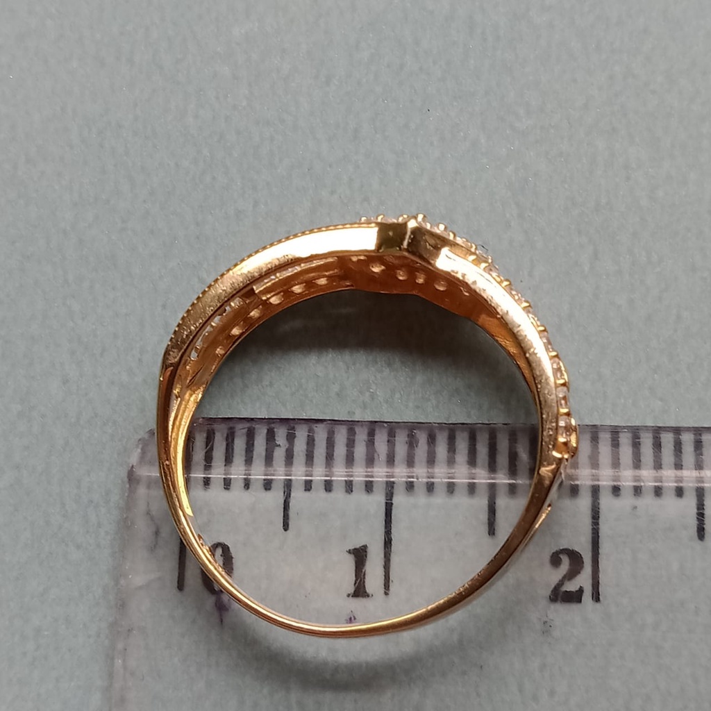 Cincin Emas 17K - 2.15 gr Kadar 750 - CBS200000022