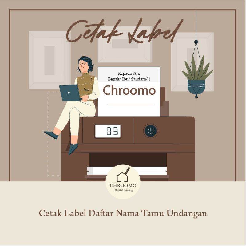 

Label Nama 103 Undangan Pernikahan Kosongan/ Cetak Label Nama