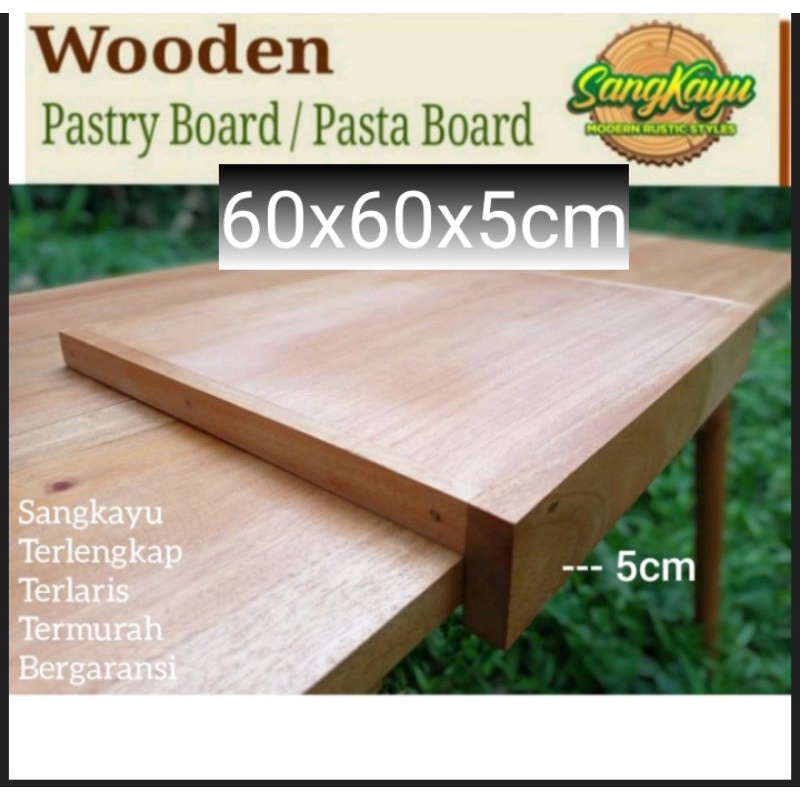 Alas Adonan || Pastry board talenan kue 60x60x5cm talenan kue alas adonan/ pasta board || Alas adona