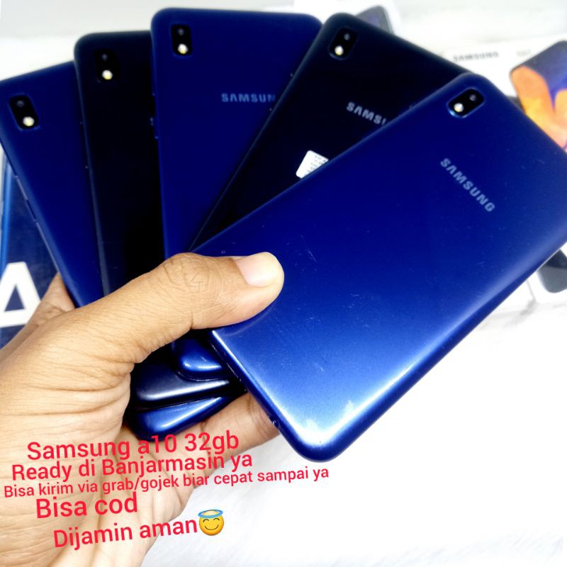 samsung A10 ram 2/32GB keren antik second rasa gres ready banjarmasin  bisa cod