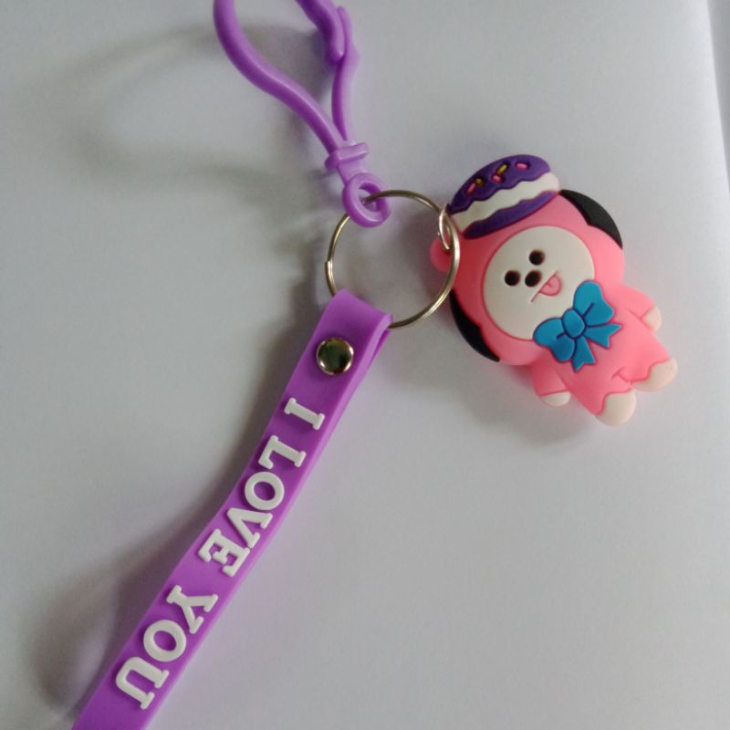 Gantungan kunci+Gelang BTS/BT21