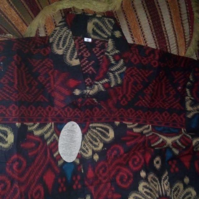 New Arrival Distro Batik Pria Bordir Sogan Hrb026 Batikaf Notoarto Batik Ipnu-ippnu Hem Pria Bel