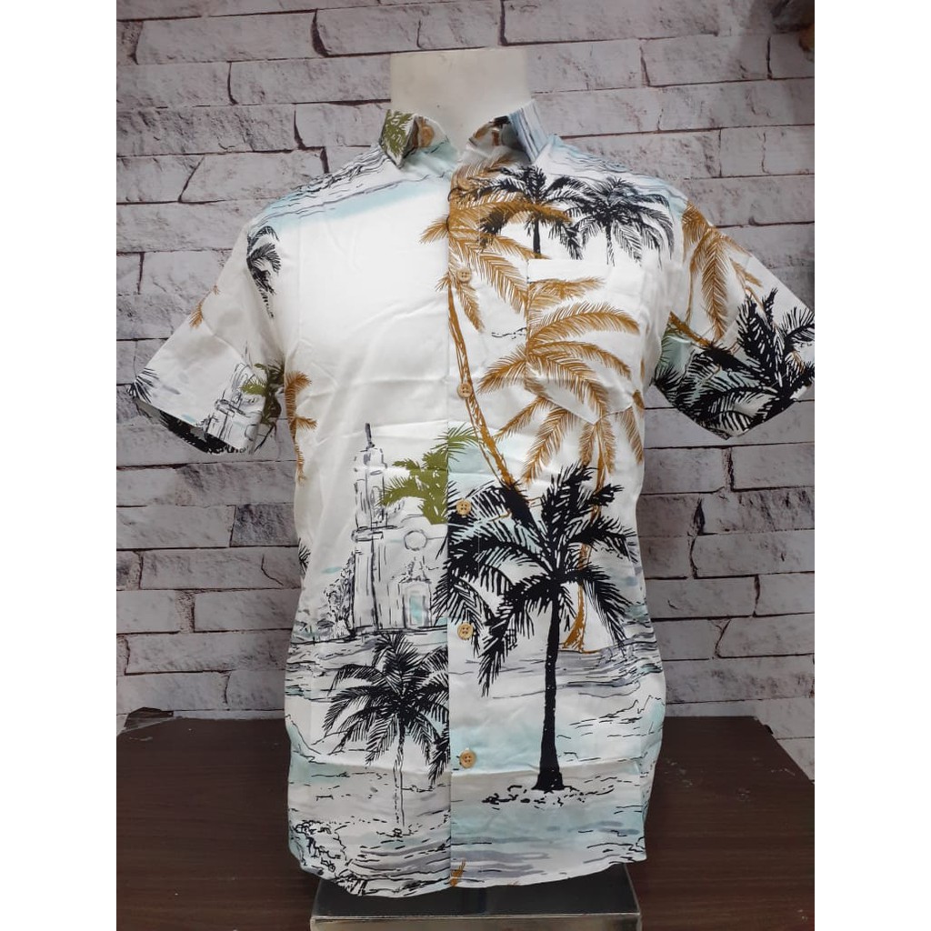 M231 |Kemeja Hawai Pantai|121191320|Kemeja Santai Pria