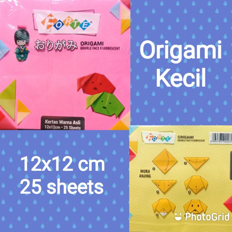 (ORIGINAL) KERTAS LIPAT BESAR ORIGAMI BESAR / ORIGAMI SEDANG/ KERTAS LIPAT ORIGAMI KECIL