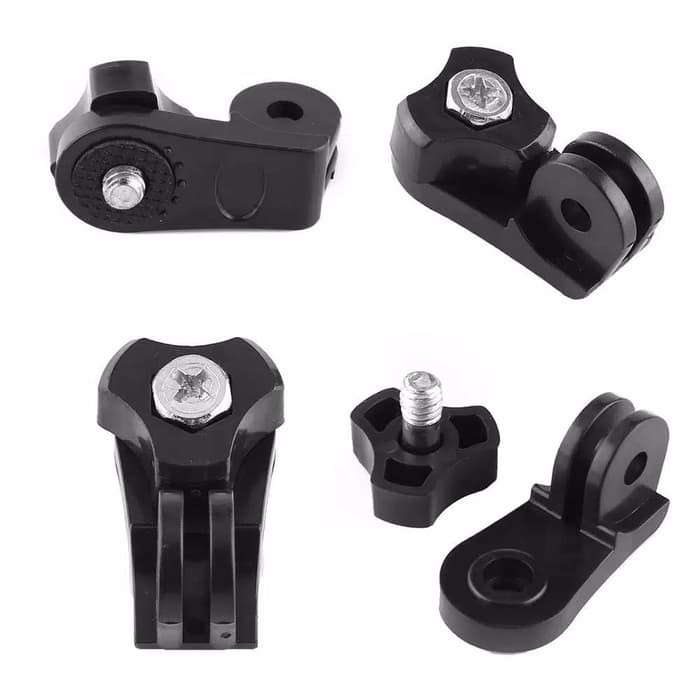 Adapter Mount Tripod Kamera GoPro Xiaomi Yi Brica Sjcam AEE / TCL / JVC / Sony AS15 / As30