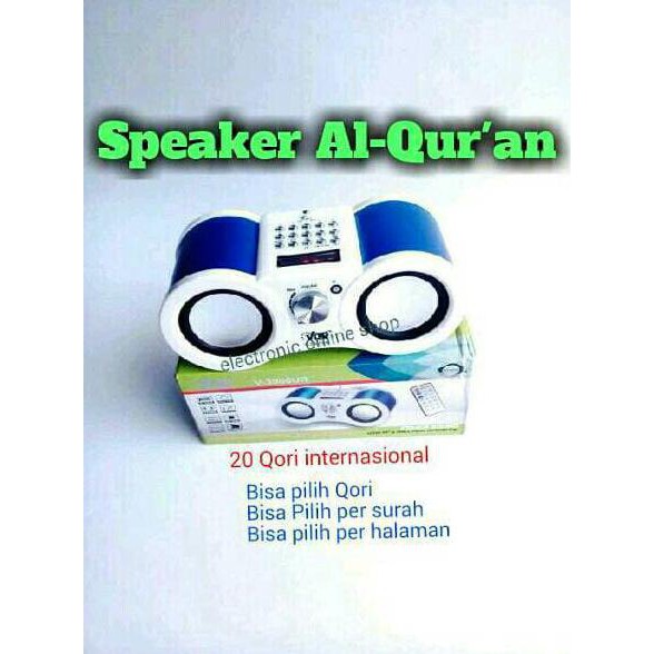 speaker alquran digital V3000 audio murottal alquran