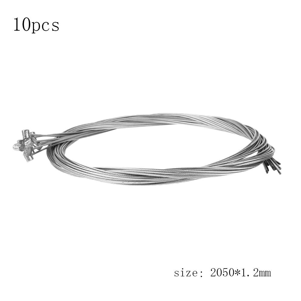 MOJITO 10pcs Road Bike Metal Silver Speed Change Cable Cycling Shifter Line Wire