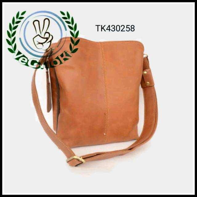 Tas Selempang Pria Kulit Sapi Asli - Kickers