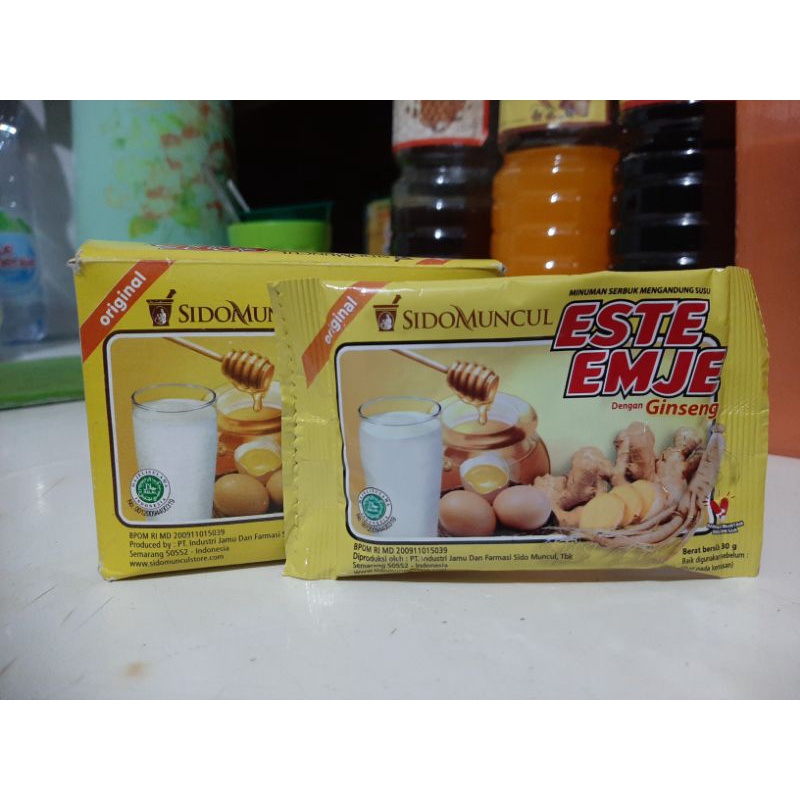 

este emje | STMJ dengan gingseng
