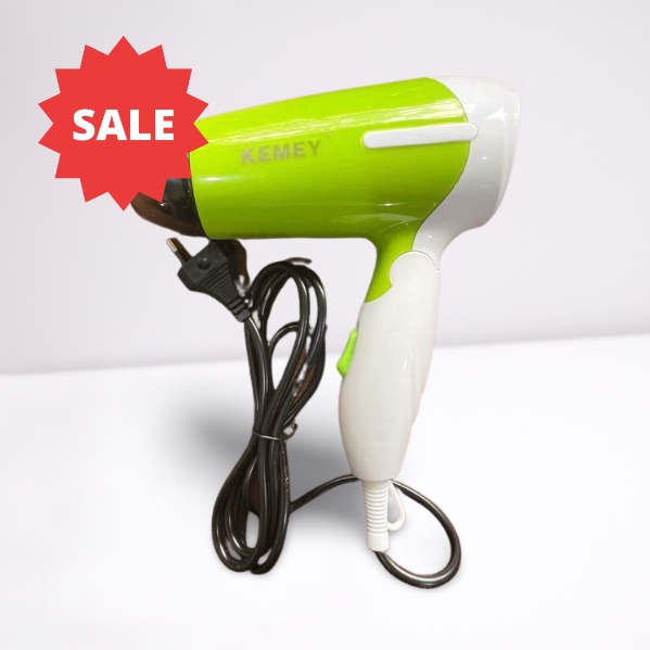 HAIR DRYER LIPAT MINI TRAVEL HAIRDRYER PROFESIONAL KEMEI KM-6830