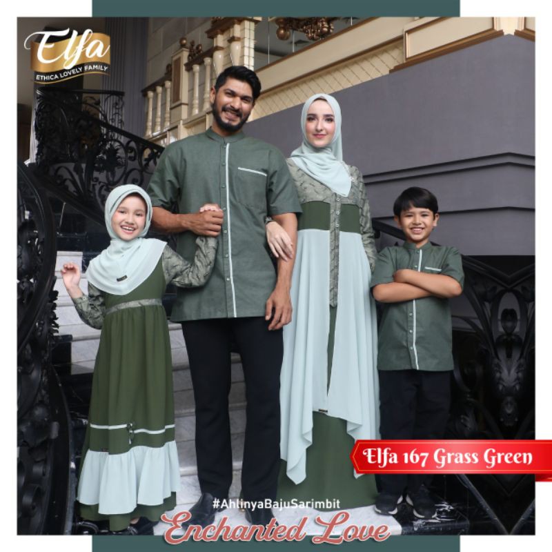 OPEN PO SARIMBIT LEBARAN 2021 ELFA 167 GRASS GREEN BY ETHICA