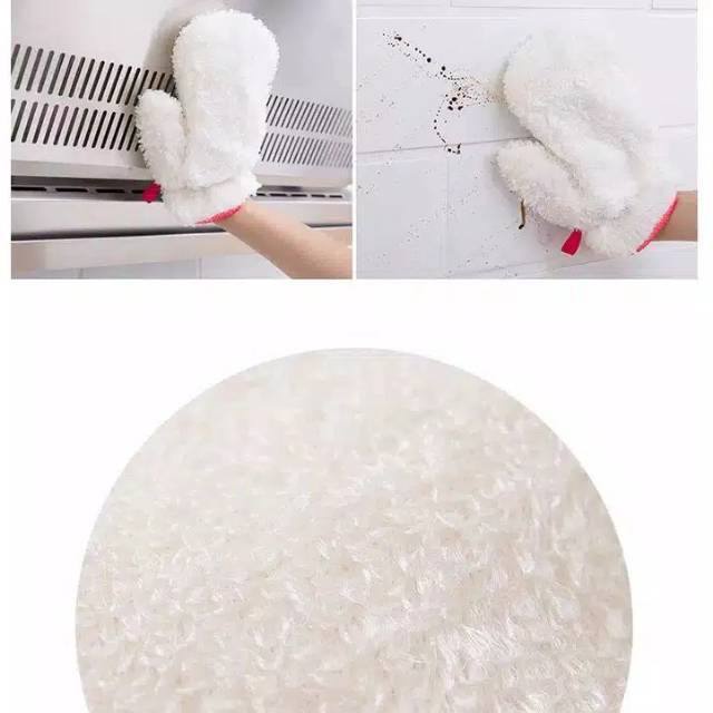 JT - Sarung Tangan Cuci Piring Dapur Sarung Tangan Pembersih Tahan Air / Sarung tangan cuci piring bersih kain anti / minyak anti air spon / cuci piring praktis / sarung tangan pembersih dapur / kitchen cleaning gloves