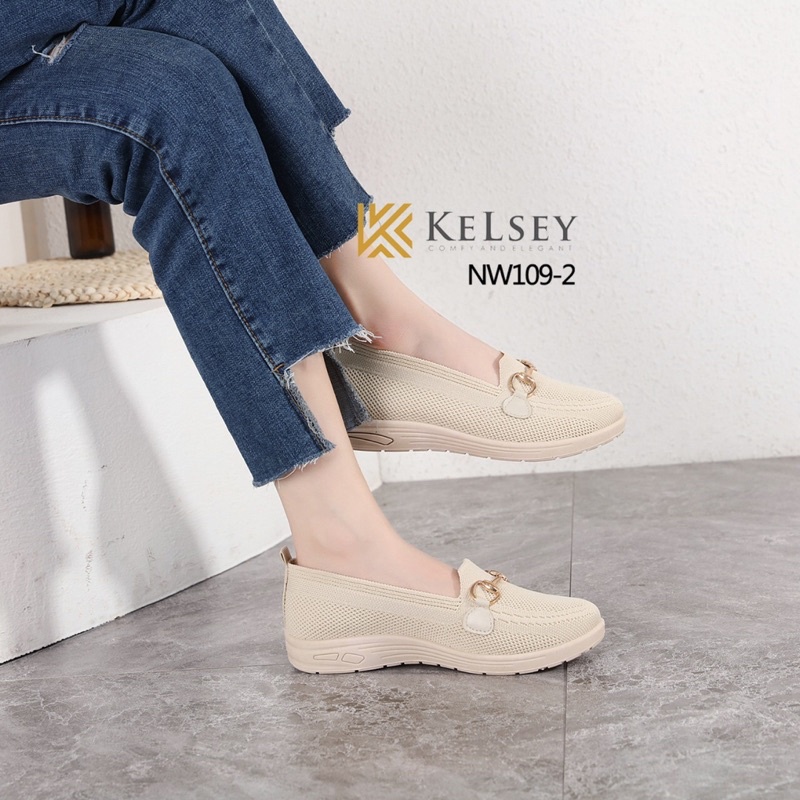 Kelsey Sepatu Slip On Wanita Kelsey NW109-2