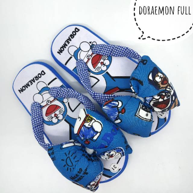 Sandal Pita anak unicorn doraemon hello kitty keroppi size 31-35