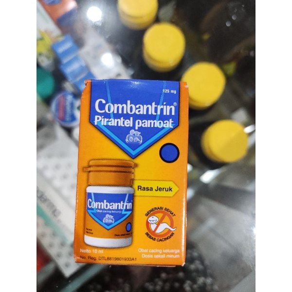 combantrin  rasa jeruk obat cacing 10ml