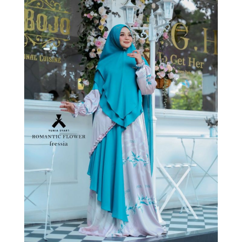 Fressia SIZE S, M & L Romantic Flower series by @yunia_syari