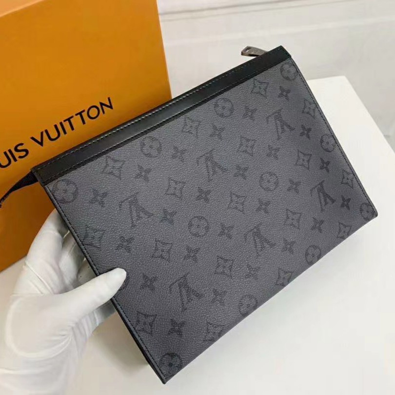 Clutch L vuitton 841 ◇Free Sarung +BubbleWrap◇