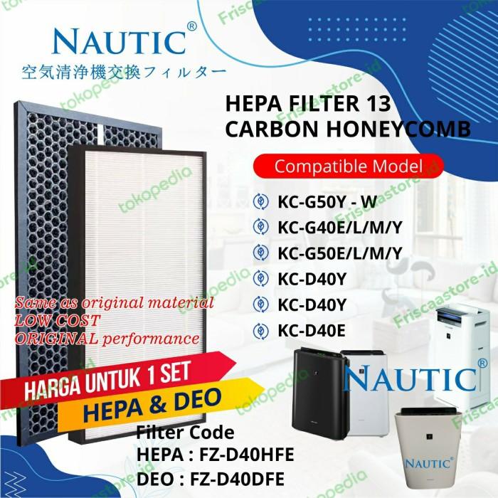 Air Pure Filter Oem Sharp Fz-D40Hfe - Hepa+Humudifier Filter