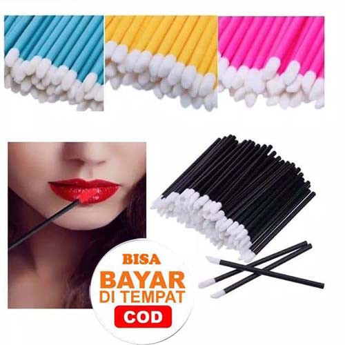 ( SATUAN / ECER ) Disposable Lip Brush / Kuas Bibir