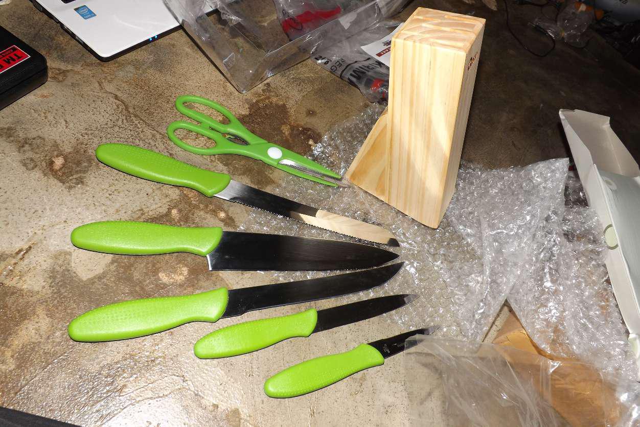 Ox 961 Pisau Dapur Set Warna Oxone Termurah!!! Dan Free Ongkir!!! Hhp