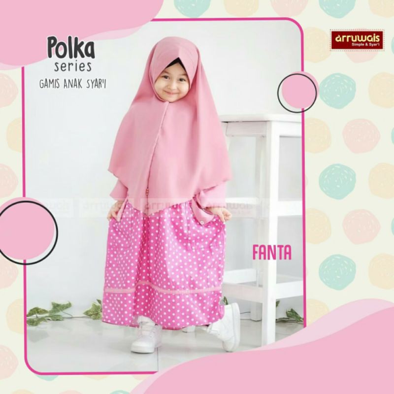 ARRUWAIS GamisAnakPolkadot GamisPolkadot GamisAnakKatunJepang GamisKajep