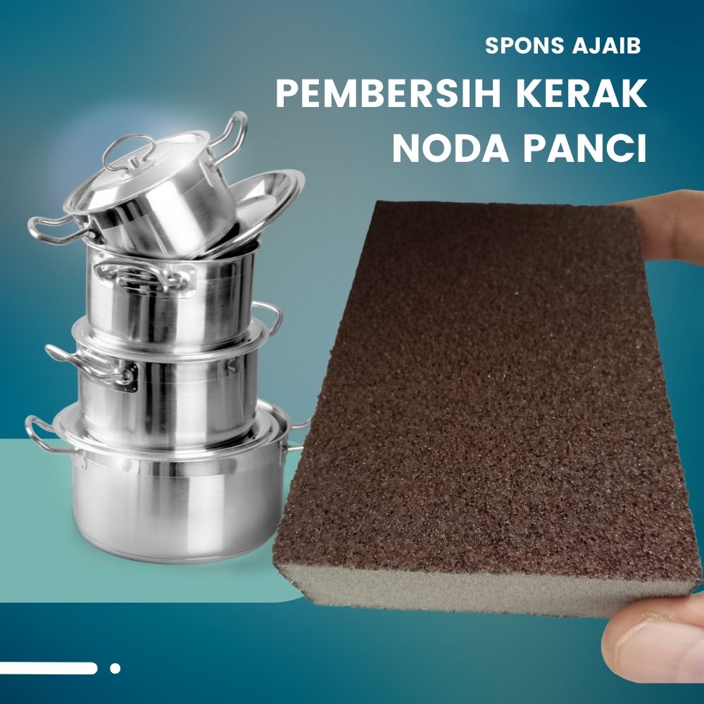 Spons Ajaib Pembersih Kerak Noda Panci