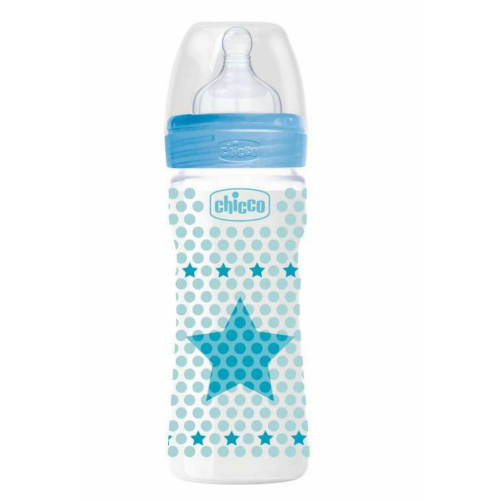 Chicco Well Being 150ml 250ml 330ml Fast Flow Premium Baby Bottle 330 ml Bottle Made In Italy