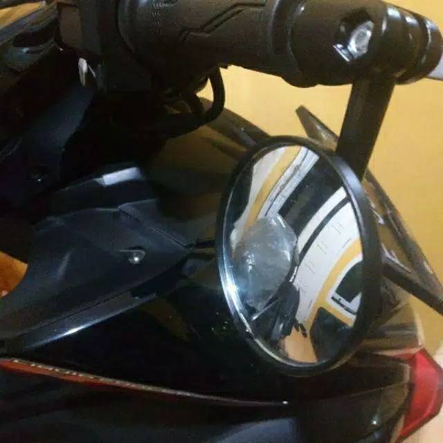 New Spion Jalu Spion Bar End Oval VND Universal Nmax,Aerox,Pcx,Vario,Beat,Mio,Vespa,W175,Xabre