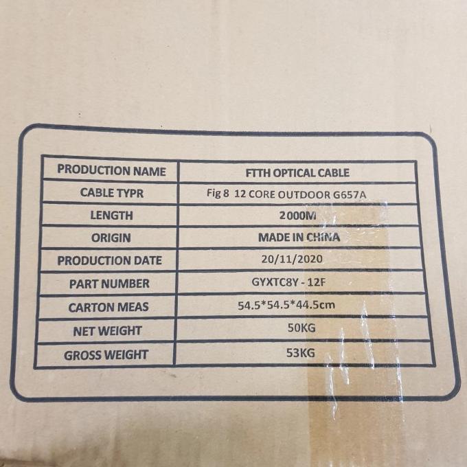 Kabel Fiber Optic 12 Core Fig8 / Dropcable 12 Core