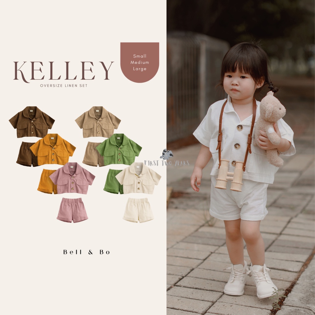 BELL &amp; BO - Kelley Set / Setelan Safari Anak